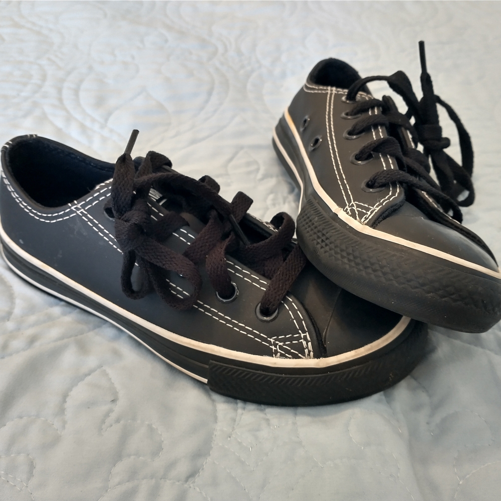 Converse Kids Black Sneakers